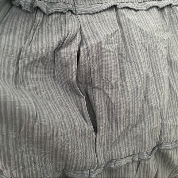 Women’s Ruffle Sleeve Embroidered Tiered Midi Dress Knox Rose Blue Size 3X - Picture 10 of 11